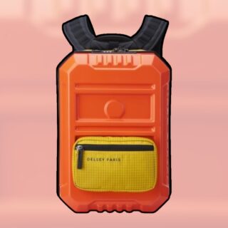 Delsey Σακίδιο πλάτης ταξιδίου 26lt Rempart Orange