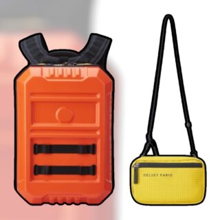 Delsey Σακίδιο πλάτης ταξιδίου 26lt Rempart Orange