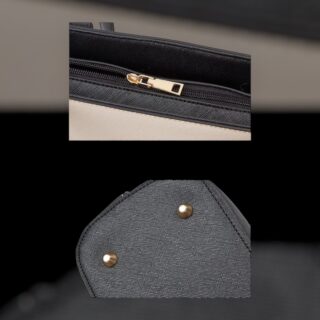 Γυναικείο σετ τσάντας χιαστί/ώμου/νεσεσέρ Cardinal 2003 black/gold