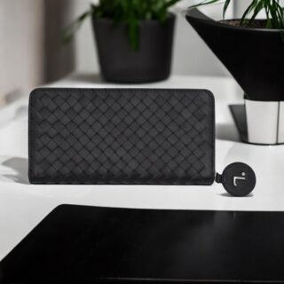 Orion-75-017, Γυναικείο Δερμάτινο Πορτοφόλι Μαύρο