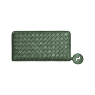 Orion-75-017, Γυναικείο Δερμάτινο Πορτοφόλι Πράσινο