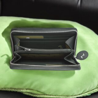 Orion-75-017, Γυναικείο Δερμάτινο Πορτοφόλι Πράσινο