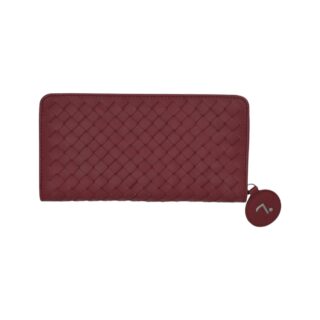 Orion-75-017, Γυναικείο Δερμάτινο Πορτοφόλι Κόκκινο