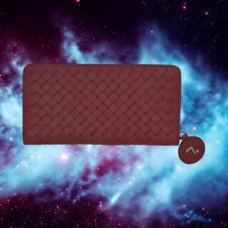 Orion-75-017, Γυναικείο Δερμάτινο Πορτοφόλι Κόκκινο