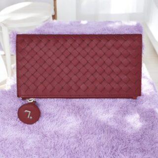 Orion-75-020, Γυναικείο Δερμάτινο Πορτοφόλι Κόκκινο