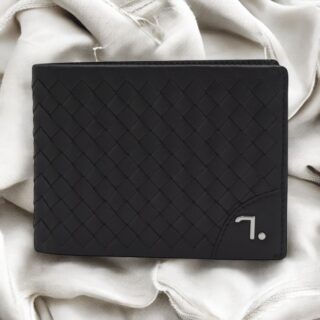 Orion-70-001, Δερμάτινο Πορτοφόλι Μαύρο