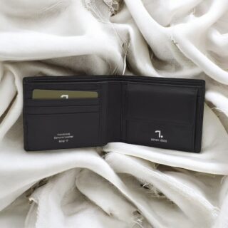 Orion-70-001, Δερμάτινο Πορτοφόλι Μαύρο