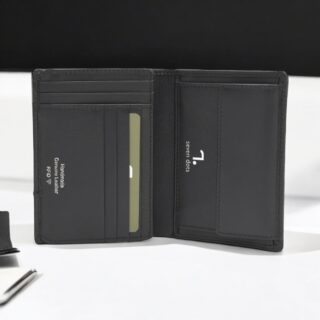 Orion-70-003, Δερμάτινο Πορτοφόλι Μαύρο