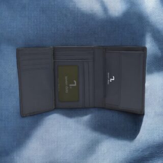 Orion-70-003, Δερμάτινο Πορτοφόλι Μπλέ