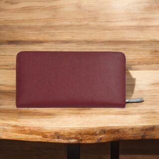 Saturn-75-017, Γυναικείο Δερμάτινο Πορτοφόλι Κόκκινο