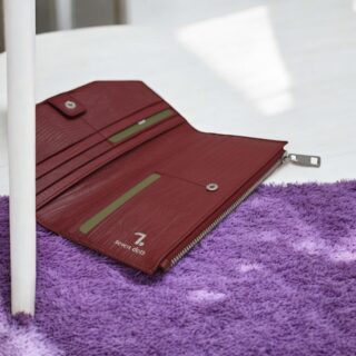 Venus-75-020, Lizard print, Γυναικείο Δερμάτινο Πορτοφόλι Κόκκινο