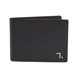 Saturn-70-001, Δερμάτινο Πορτοφόλι Μαύρο