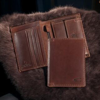 181-704-29 Πορτοφόλι CAMEL ACTIVE SALAMANCA Όρθιο καφέ