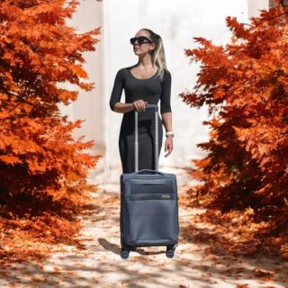 Βαλίτσα trolley Cardinal καμπίνας 3400/50cm σκούρο μπλέ