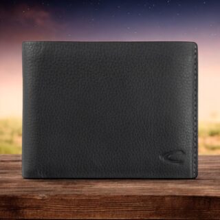 Camel Active Atlanta Πορτοφόλι Πλάγιο Μαύρο