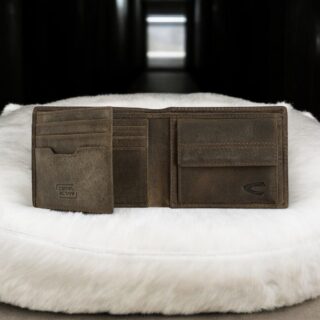 277-702-29 πορτοφόλι μικρό  CAMEL ACTIVE VIETNAM BROWN