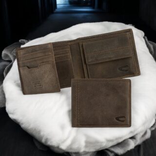277-702-29 πορτοφόλι μικρό  CAMEL ACTIVE VIETNAM BROWN