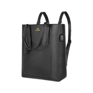 Γυναικείο Σακίδιο πλάτης & Τσάντα Χειρός Laptop 16L Matein 1404 μαύρο