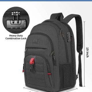 Σακίδιο πλάτης 30L Laptop 17,3” Matein 1425 μαύρο