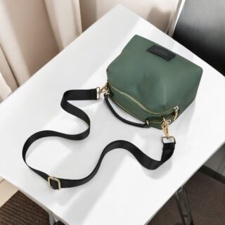 Υφασμάτινη Γυναικεία Τσάντα Χιαστί/Χειρός Foxer 9161052F πράσινο