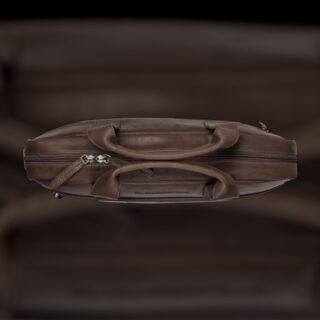 Chesterfield Calvi C40.1033-024 Δερμάτινη Τσάντα Laptop Καφέ