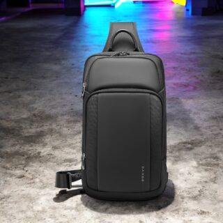 Τσαντάκι ώμου χιαστί crossbody Bange 7795 μαύρο