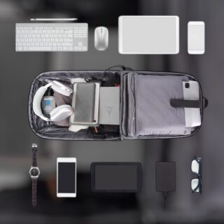 Bange 7802 Μαύρο 15.6” 26L Σακίδιο Πλάτης Laptop