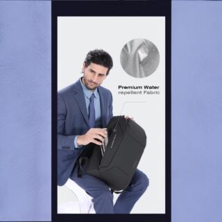 Bange 7802 Μαύρο 15.6” 26L Σακίδιο Πλάτης Laptop