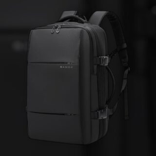 Bange 3028 Μαύρο 36L Σακίδιο Πλάτης Vacuum TSA Lock Laptop 17.3”