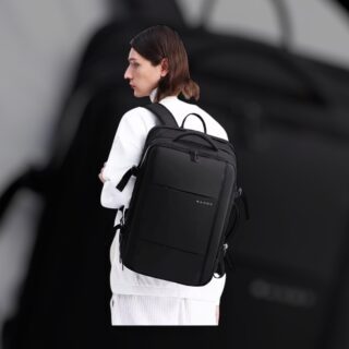 Bange 3028 Μαύρο 36L Σακίδιο Πλάτης Vacuum TSA Lock Laptop 17.3”
