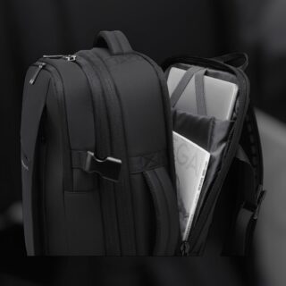 Bange 3028 Μαύρο 36L Σακίδιο Πλάτης Vacuum TSA Lock Laptop 17.3”
