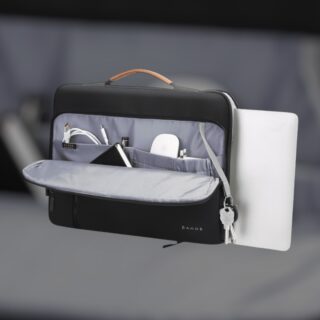 Bange 6802D Μαύρο Επαγγελματικός Χαρτοφύλακας Χειρός 15.6”