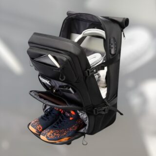 Bange 1810 Μαύρο 35L Σακίδιο/Σακβουαγιάζ Travel Carry-On 17.3”