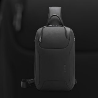 Bange 8031 Τσαντάκι Ώμου Χιαστί Crossbody 7.4L Μαύρο