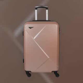 Βαλίτσες trolley (σέτ 3 τεμαχίων) Cardinal 2011 ροζ χρυσό