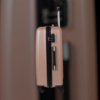 Βαλίτσες trolley (σέτ 3 τεμαχίων) Cardinal 2011 ροζ χρυσό