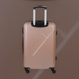 Βαλίτσες trolley (σέτ 3 τεμαχίων) Cardinal 2011 ροζ χρυσό