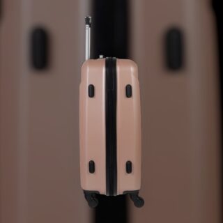 Βαλίτσες trolley (σέτ 3 τεμαχίων) Cardinal 2011 ροζ χρυσό