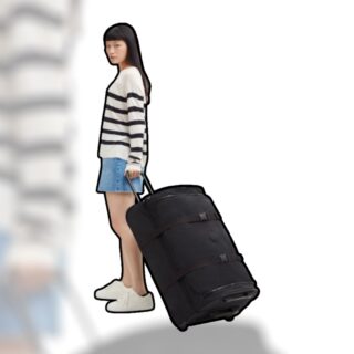 Kipling Aviana Μεγάλη Βαλίτσα 76cm Μαύρη