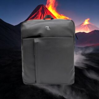 Uranus-20-119, Δερμάτινο Σακίδιο Πλάτης Μεγάλο Μαύρο