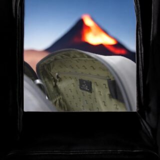 Uranus-20-119, Δερμάτινο Σακίδιο Πλάτης Μεγάλο Μαύρο