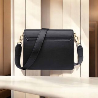 Δερμάτινη Γυναικεία Τσάντα Foxer 954011F Μαύρο