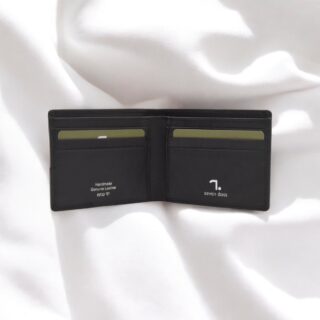 Seven Dots Orion-71-016 Δερμάτινο Πορτοφόλι Μαύρο