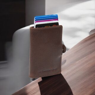 Chesterfield Baldwin Καφέ Δερμάτινη Καρτοθήκη C08.0517-024