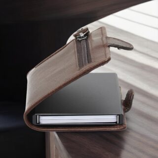 Chesterfield Baldwin Καφέ Δερμάτινη Καρτοθήκη C08.0517-024