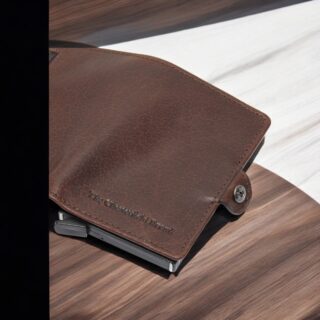 Chesterfield Baldwin Καφέ Δερμάτινη Καρτοθήκη C08.0517-024