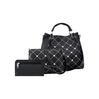 Γυναικείο σετ τσάντας χιαστί/ώμου/χειρός Cardinal zm591 black