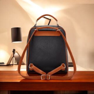 Γυναικείο σετ Σακίδιο πλάτης/νεσεσέρ /Τσάντα χιαστί Cardinal ZM 954 Black