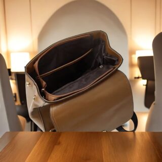 Γυναικείο σετ Σακίδιο πλάτης/τσάντα χειρός/mini πορτοφόλι Cardinal ZM 955 Coffee