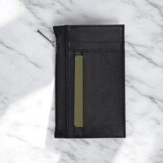 Seven Dots Zeus Δερμάτινη Θήκη Καρτών Μαύρη